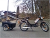 067 - A Babetta 210 with a two wheel trailer